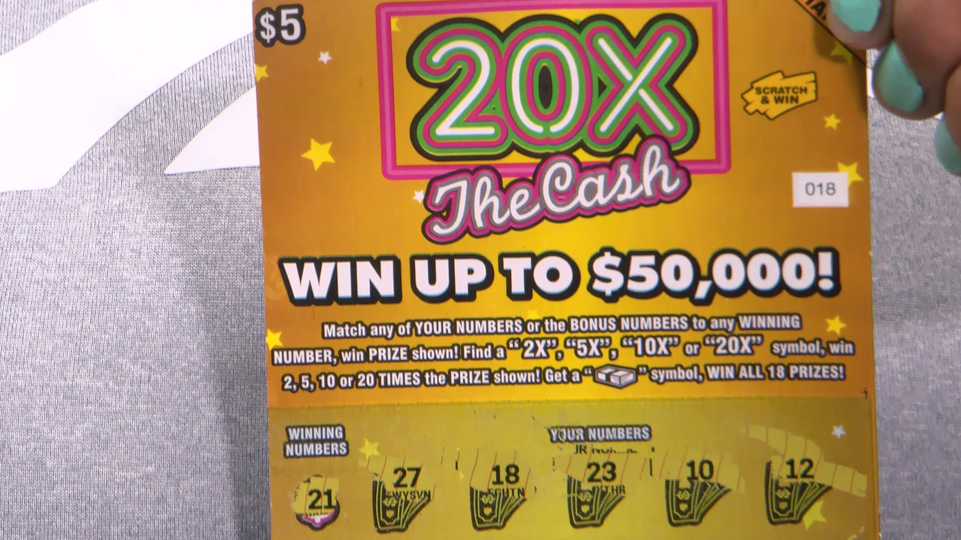 Punta Gorda Woman Wins 50K with Scratch & Win