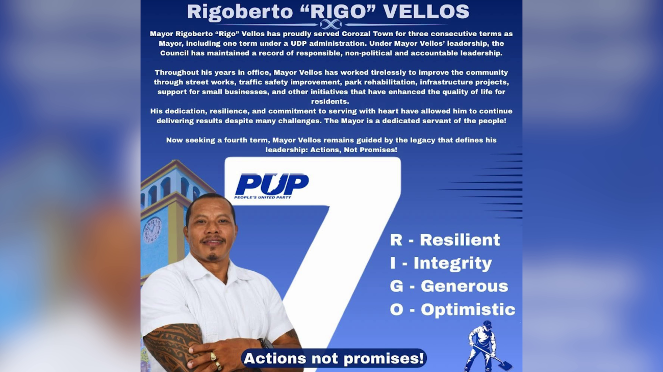 Vellos Fights to Hold Political Ground in Corozal Convention
