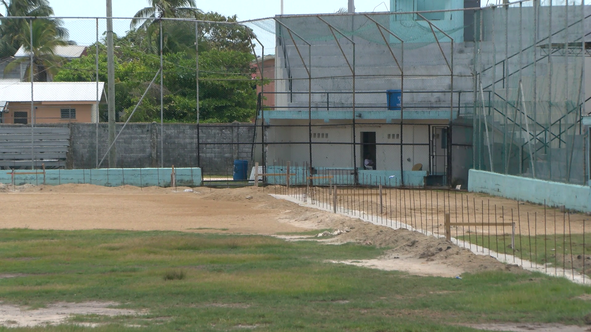 Upgrade of Sports Facilities Well Underway