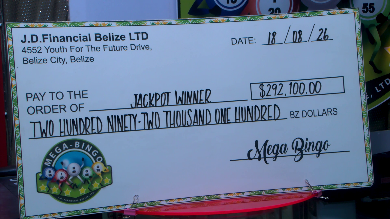 Southern Belizean Wins $292,100 Bingo Jackpot