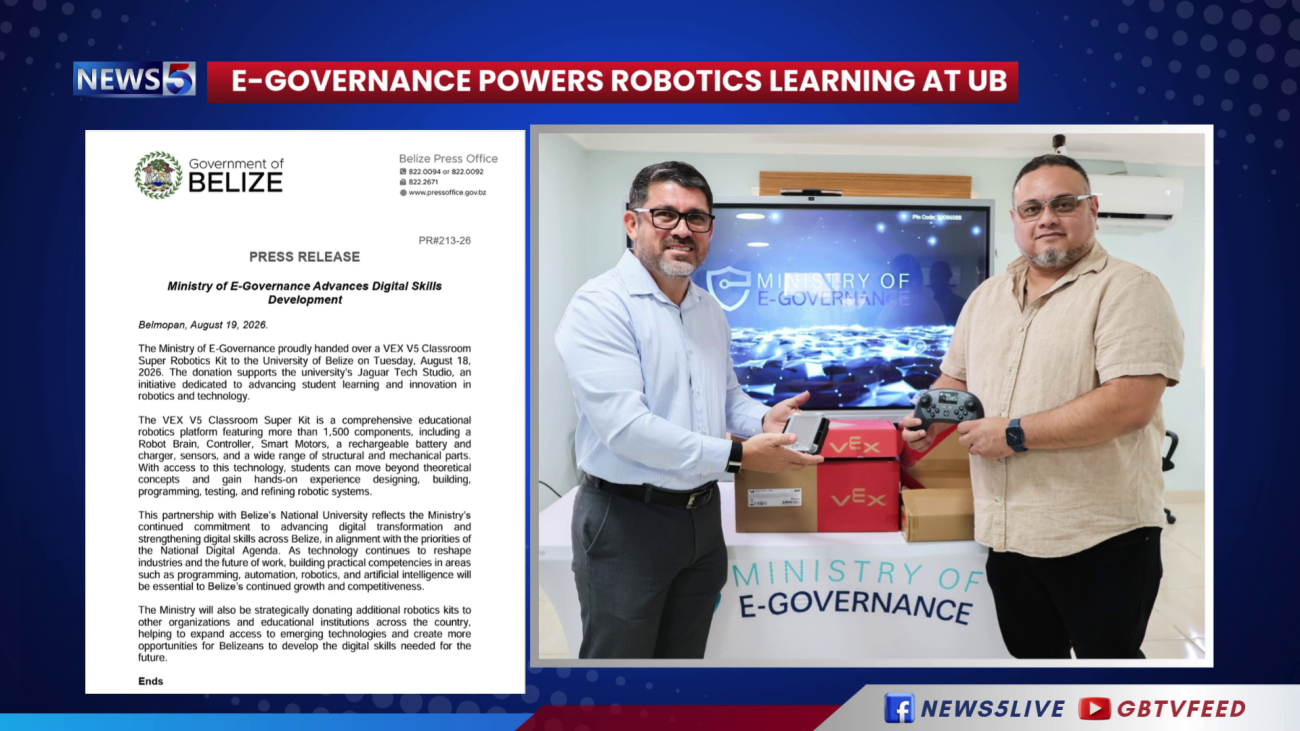 Preparing Belizean Students for an Automated World
