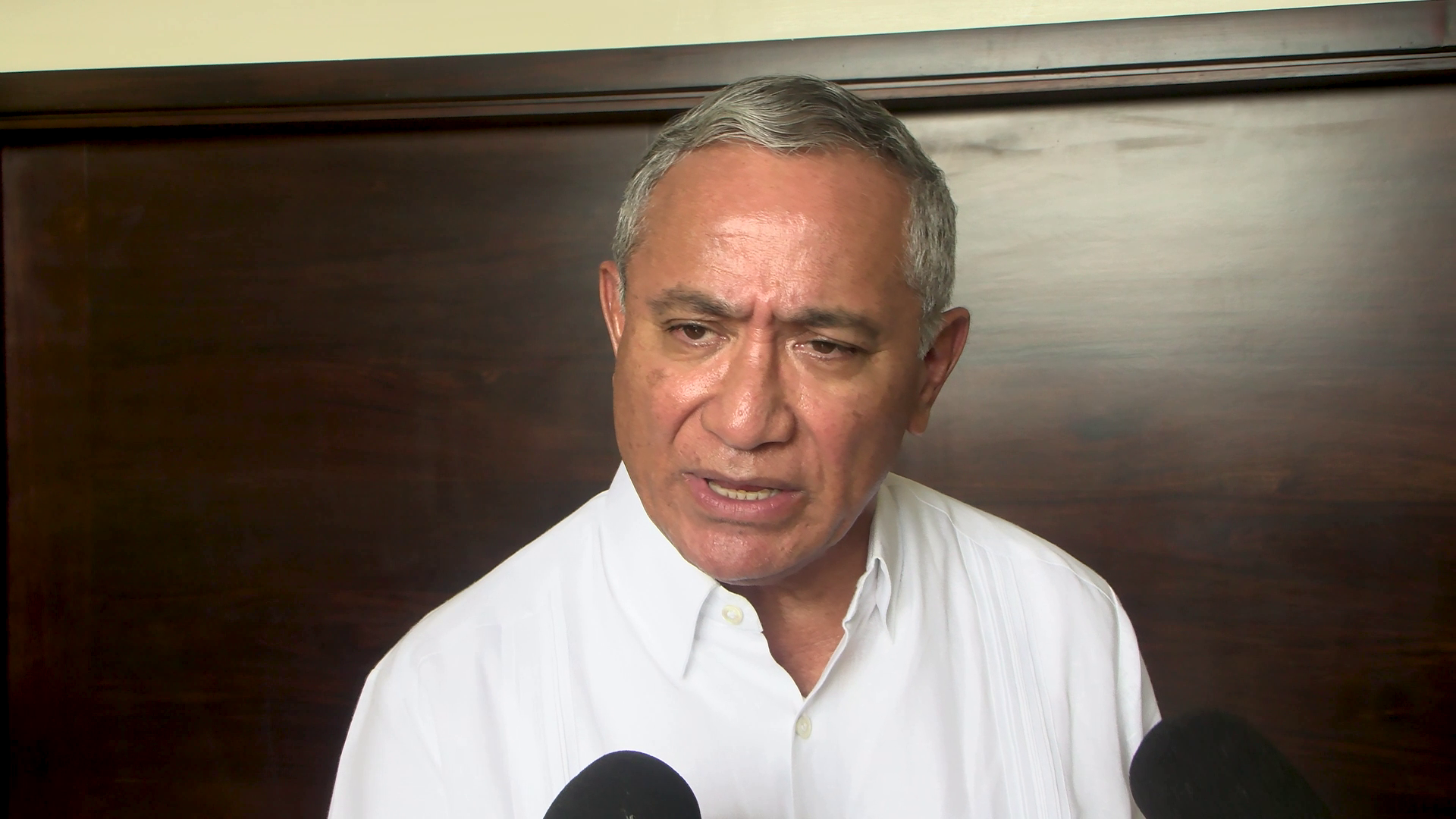 Prime Minister John Briceño