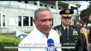 Prime Minister John Briceño