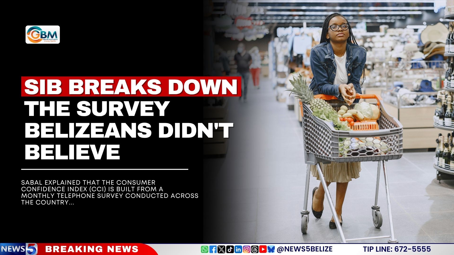 SIB Breaks Down the Survey Belizeans Didn't Believe