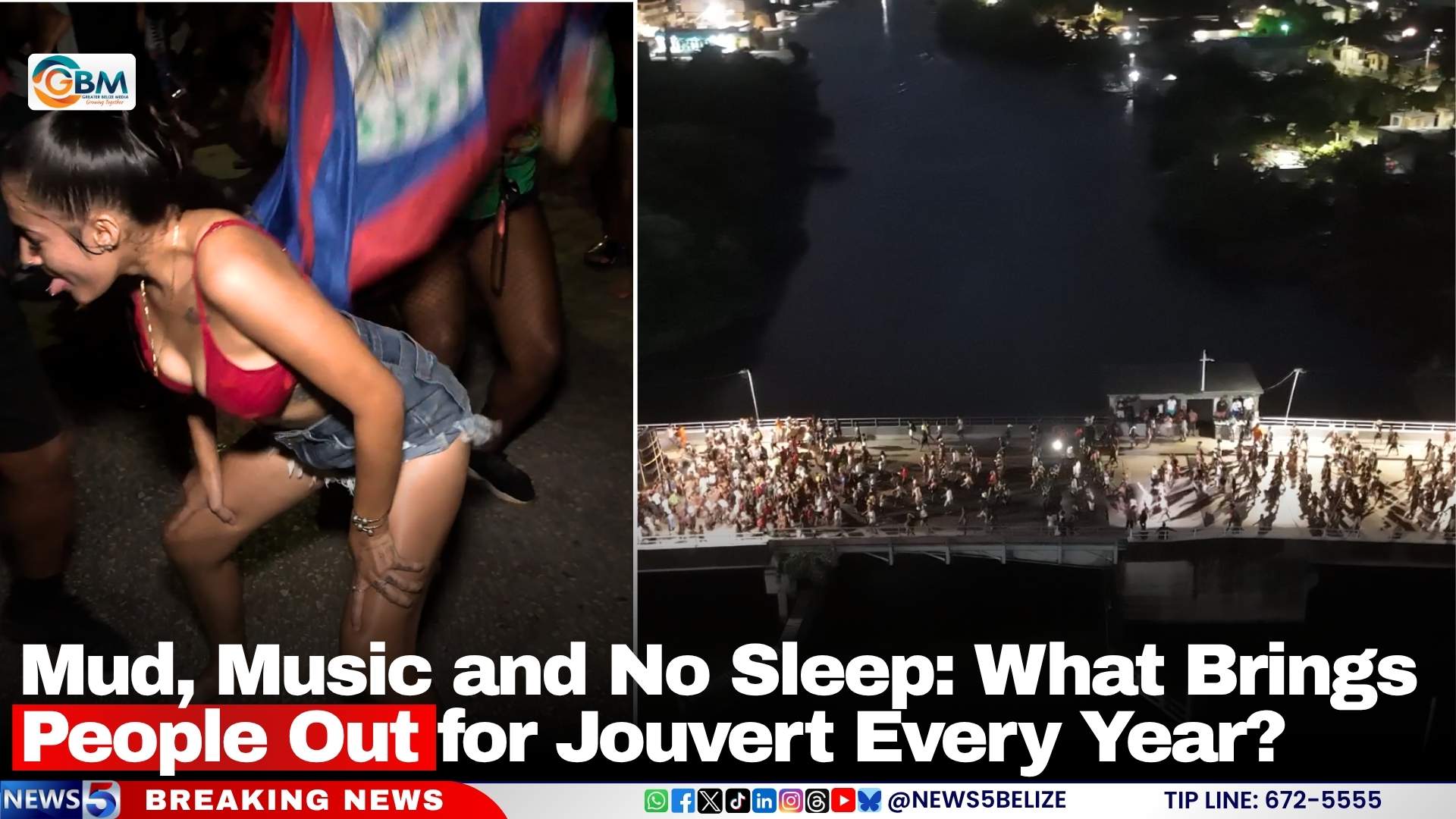 Mud, Music and No Sleep: What Brings People Out for Jouvert Every Year?