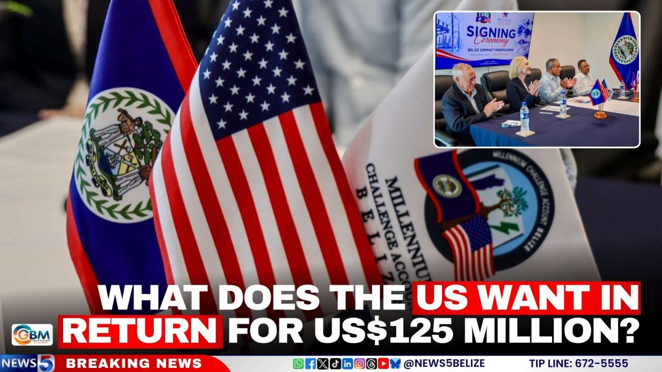 What does the US want in return for US$125 million?