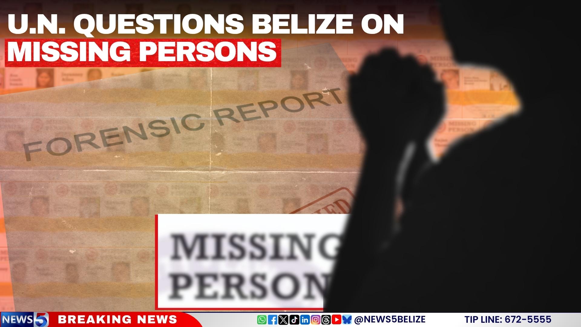 U.N. Questions Belize on Missing Persons