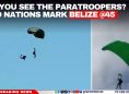 Did You See the Paratroopers? Two Nations Mark Belize @45