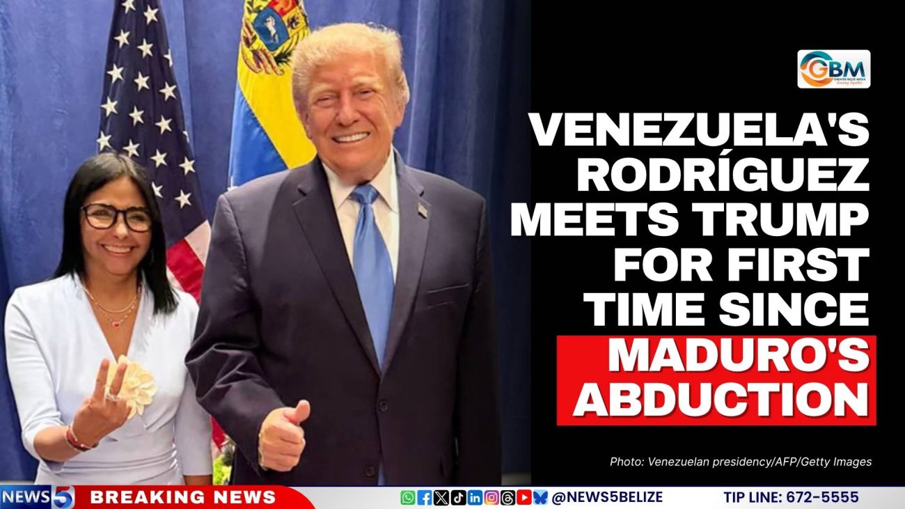 Venezuela's Rodríguez Meets Trump for First Time Since Maduro's Abduction