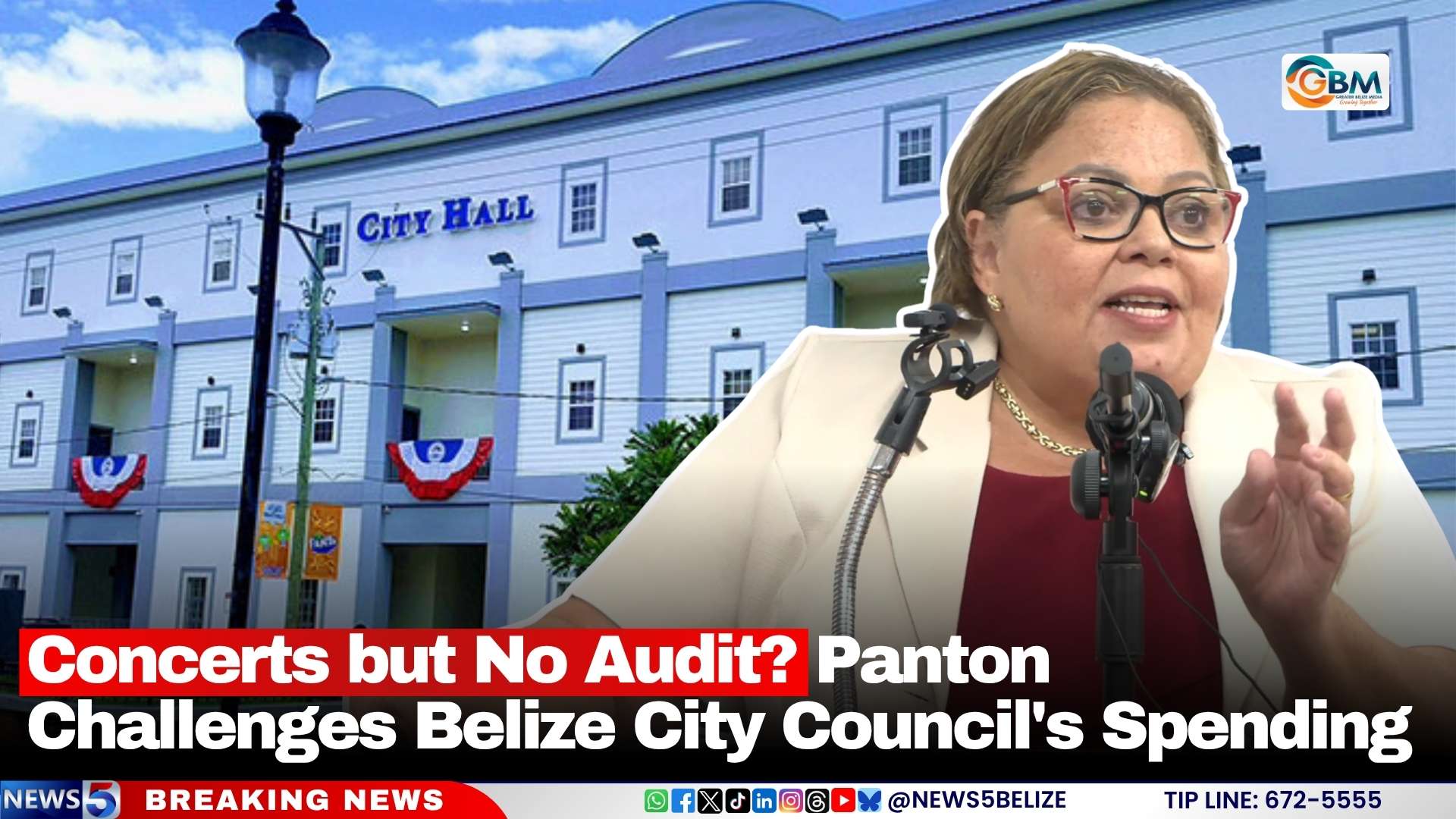 Concerts but No Audit? Panton Challenges Belize City Council's Spending