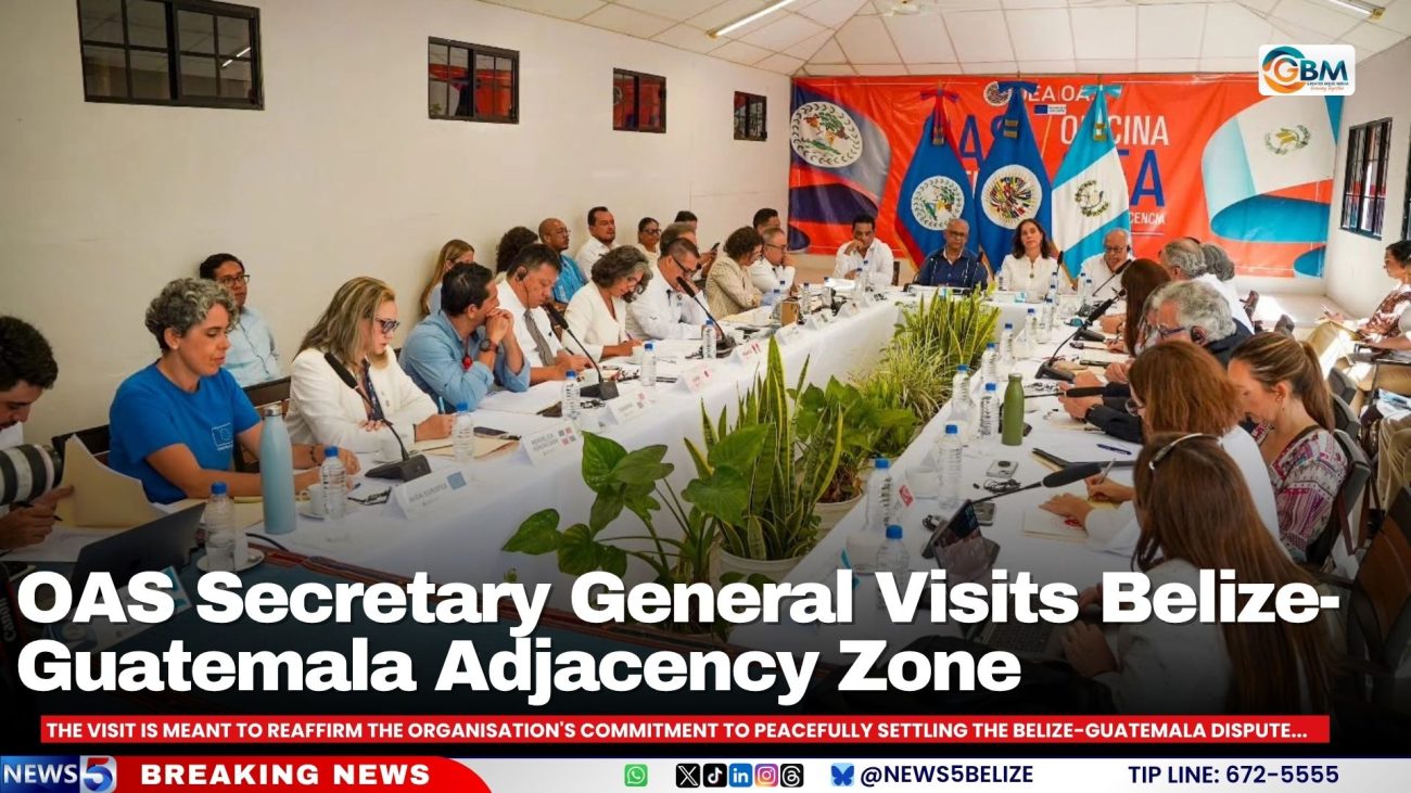 OAS Secretary General Visits Belize-Guatemala Adjacency Zone