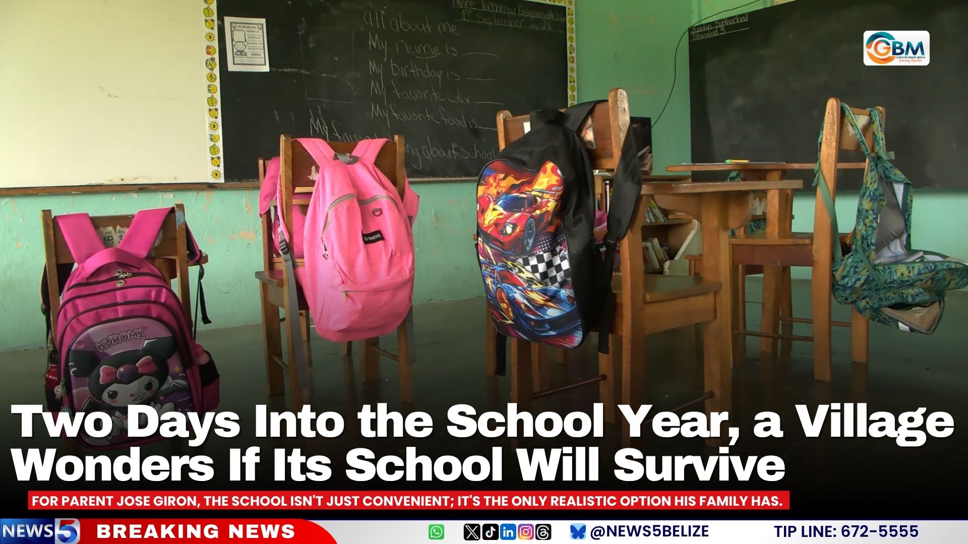 Two Days Into the School Year, a Village Wonders If Its School Will Survive