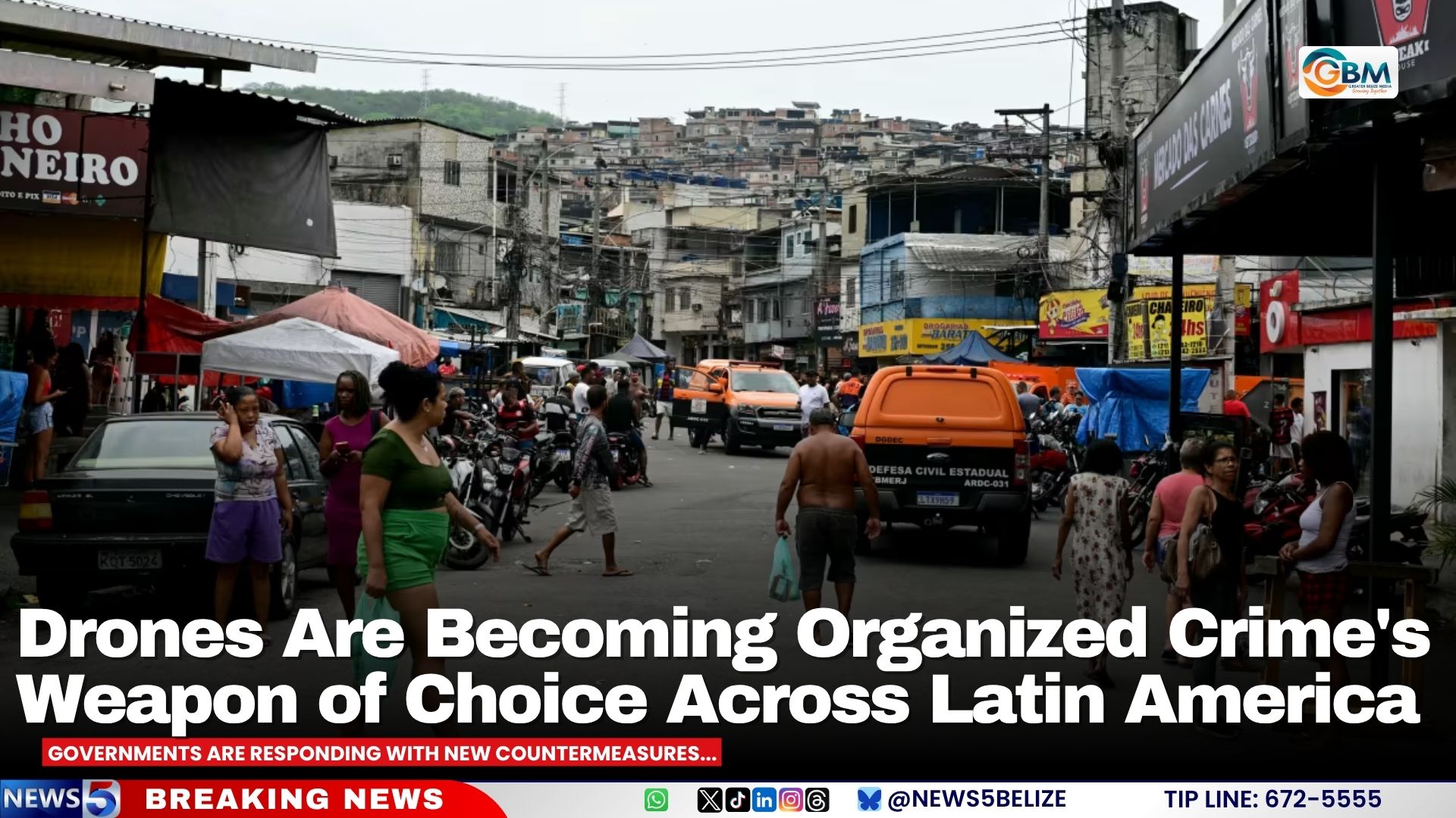 Drones Are Becoming Organized Crime's Weapon of Choice Across Latin America