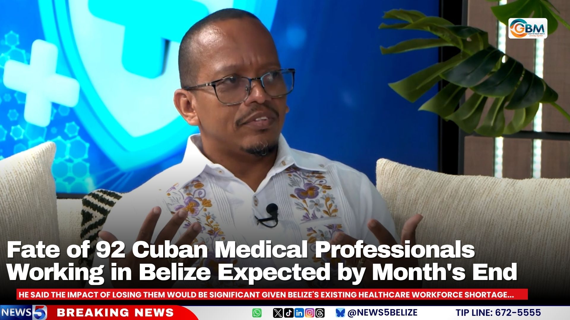 Fate of 92 Cuban Medical Professionals Working in Belize Expected by Month's End