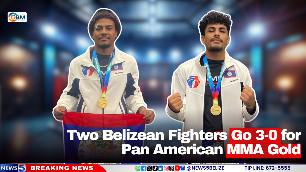 Two Belizean Fighters Go 3-0 for Pan American MMA Gold