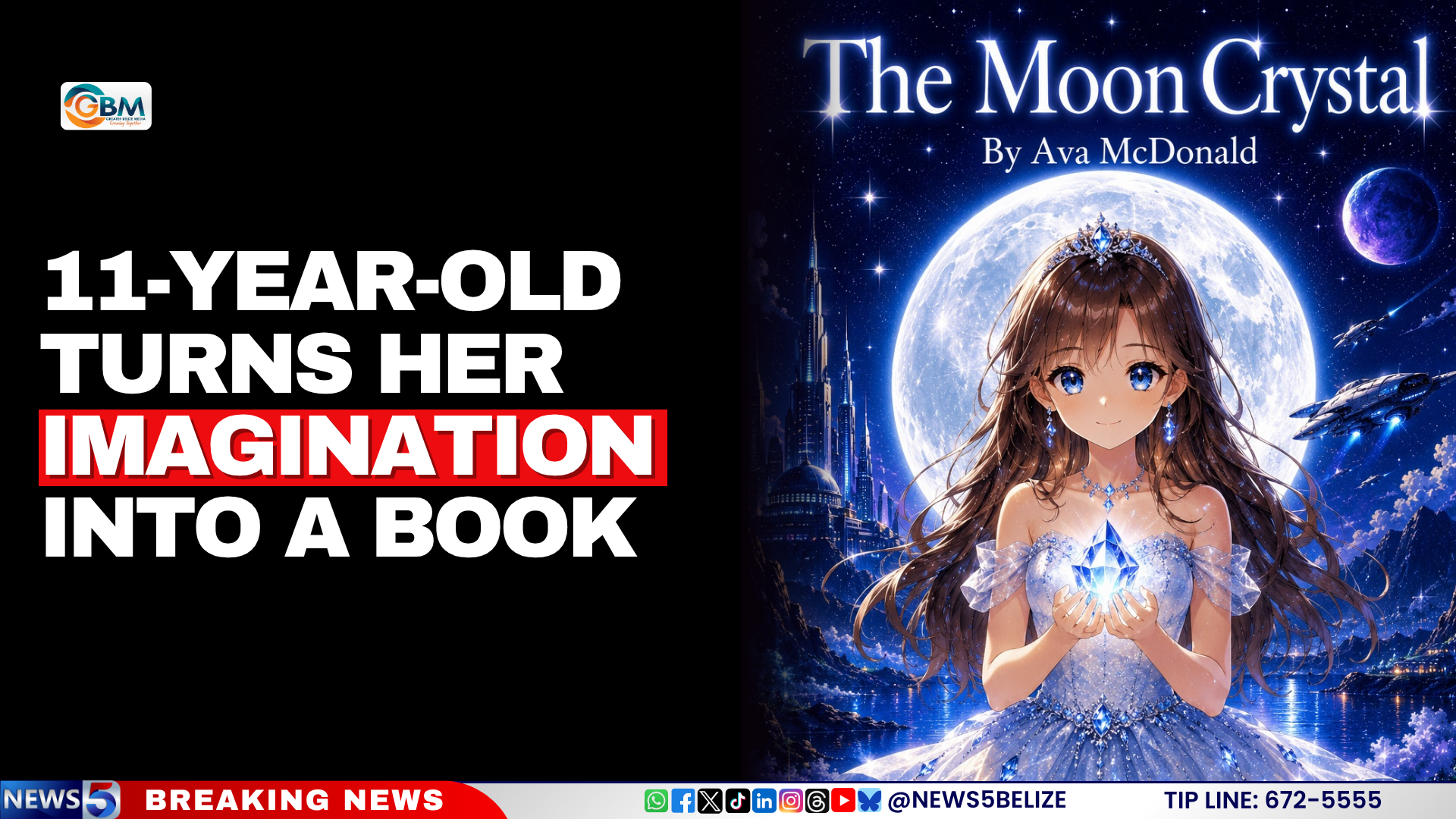 11-Year-Old Turns Her Imagination Into a Book