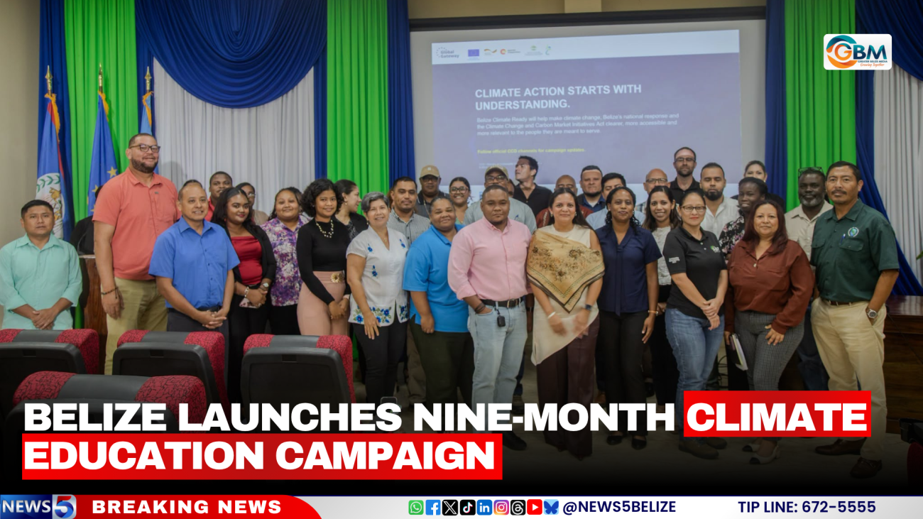 Belize Launches Nine-Month Climate Education Campaign