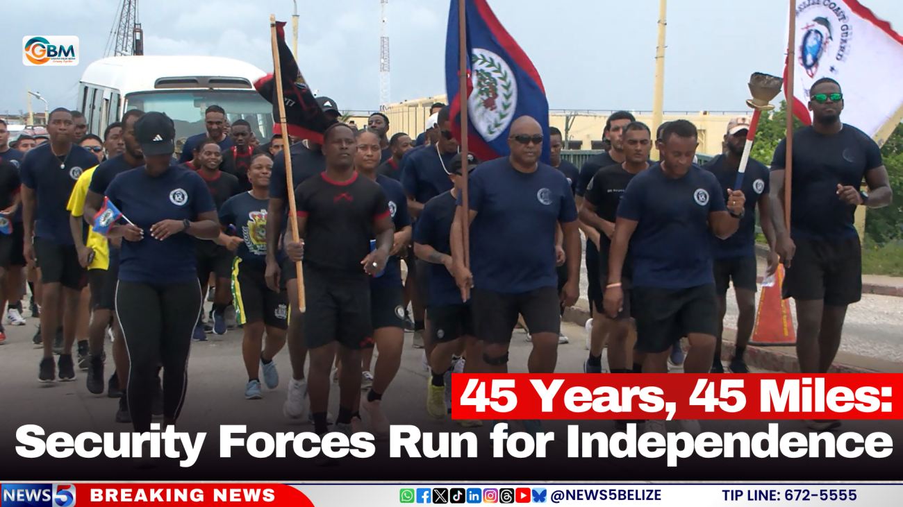 45 Years, 45 Miles: Security Forces Run for Independence