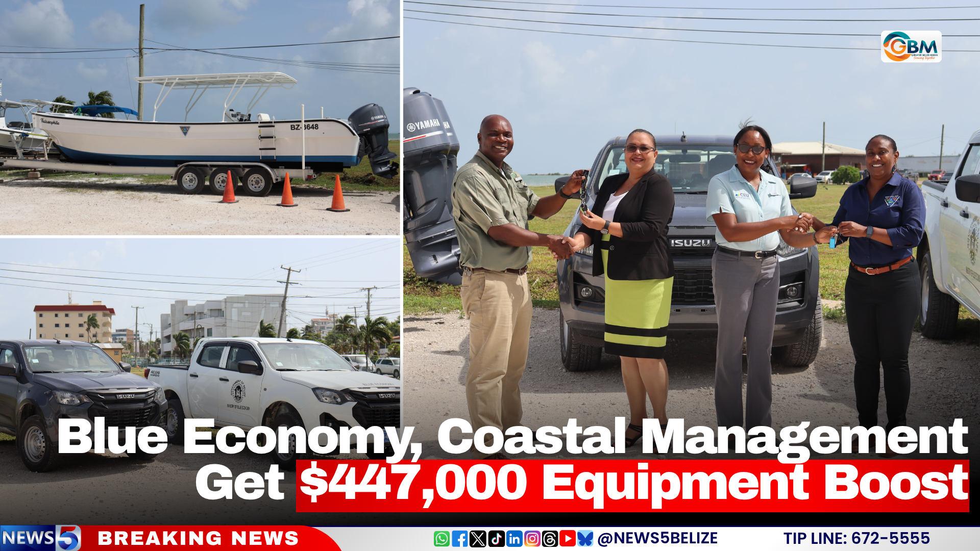 Blue Economy, Coastal Management Get $447,000 Equipment Boost