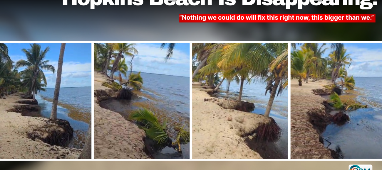Hopkins Beach Is Disappearing!