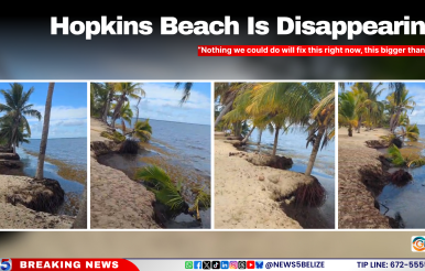 Hopkins Beach Is Disappearing!