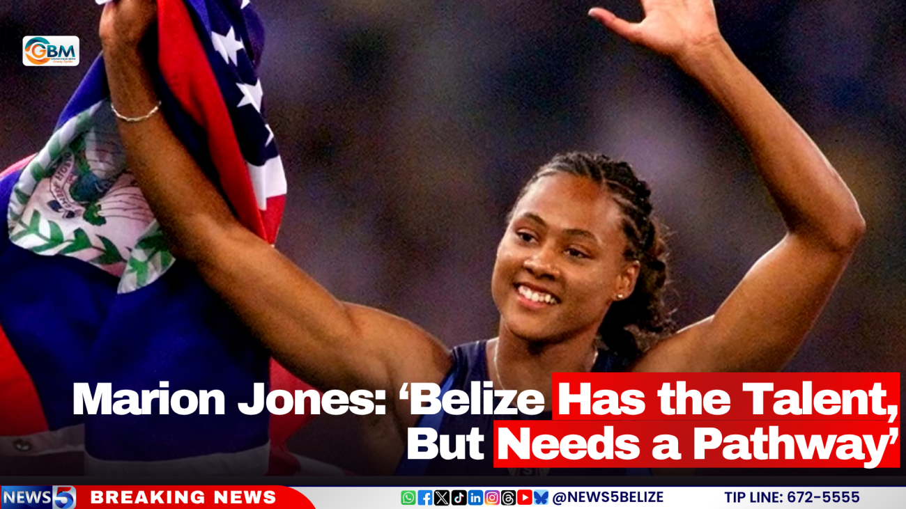 Marion Jones: ‘Belize Has the Talent, But Needs a Pathway’