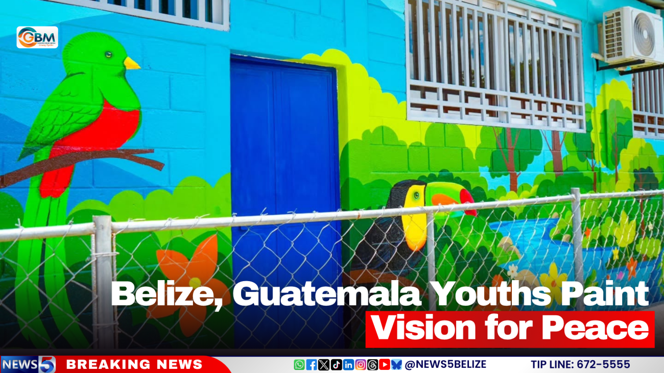 Belize, Guatemala Youths Paint Vision for Peace