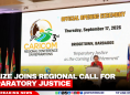 Belize Joins Regional Call for Reparatory Justice