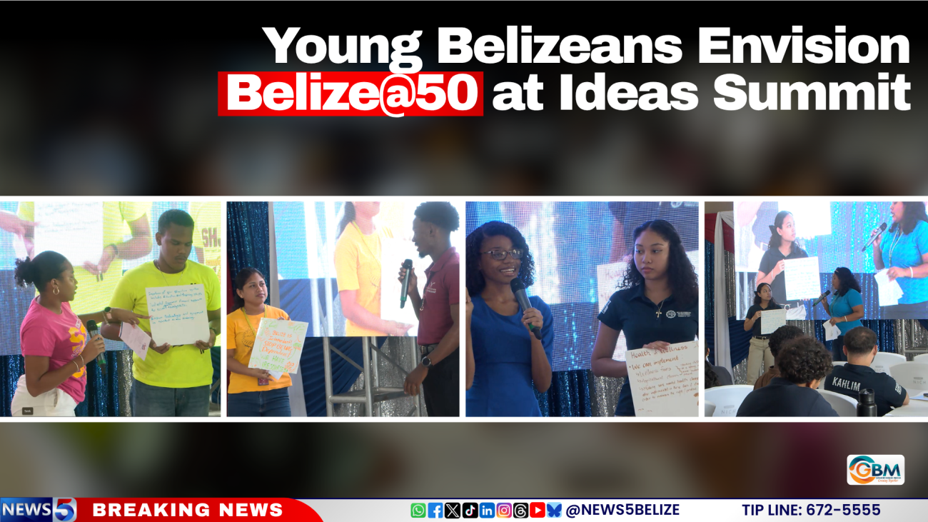 Young Belizeans Envision Belize@50 at Ideas Summit