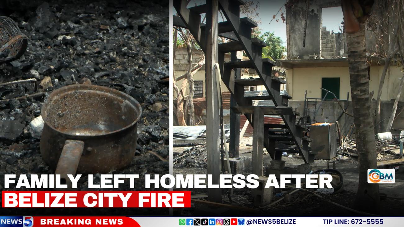 Family Left Homeless After Belize City Fire