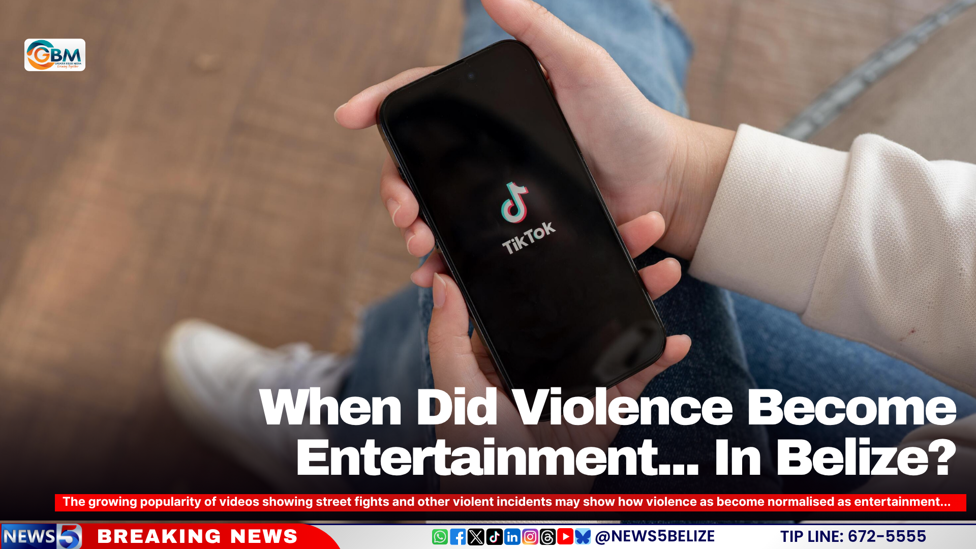 When Did Violence Become Entertainment... In Belize?