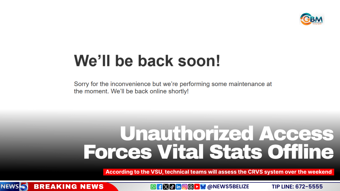 Unauthorized Access Forces Vital Stats Offline