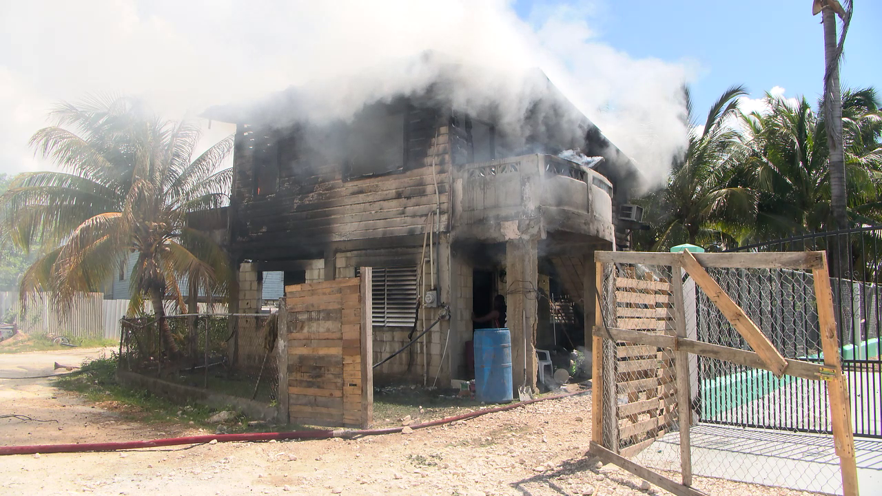 Port Loyola Fire Destroys Two-Story Wooden Home