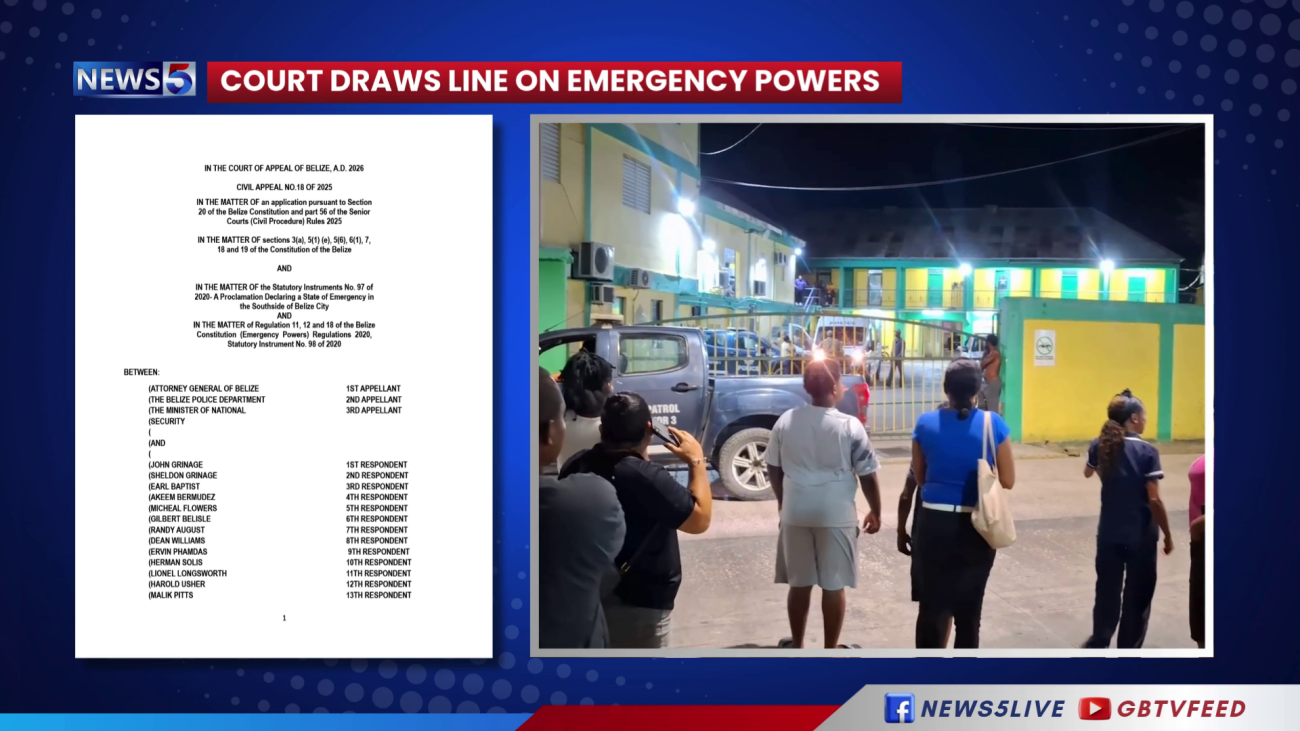 Court of Appeal Rules 2020 States of Emergency Unconstitutional