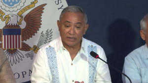 Prime Minister John Briceno