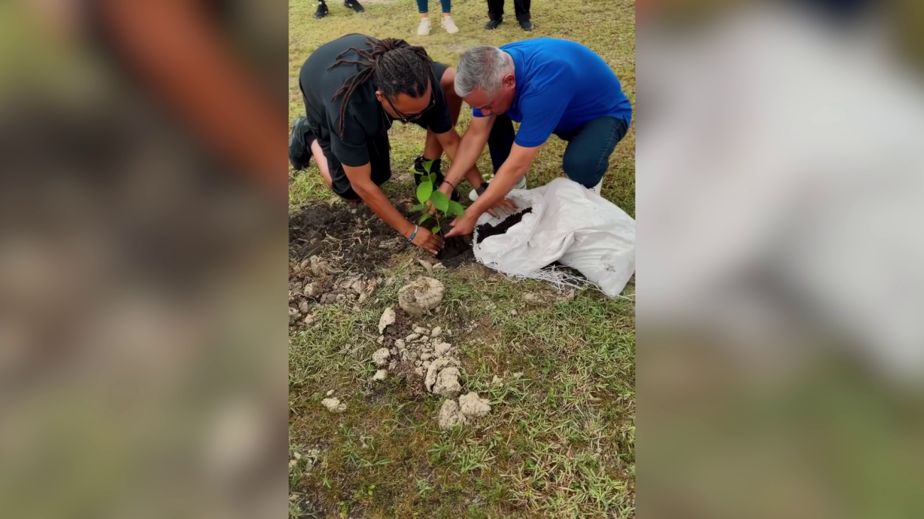 Machel Montano Promotes Environmental Initiative in Belize