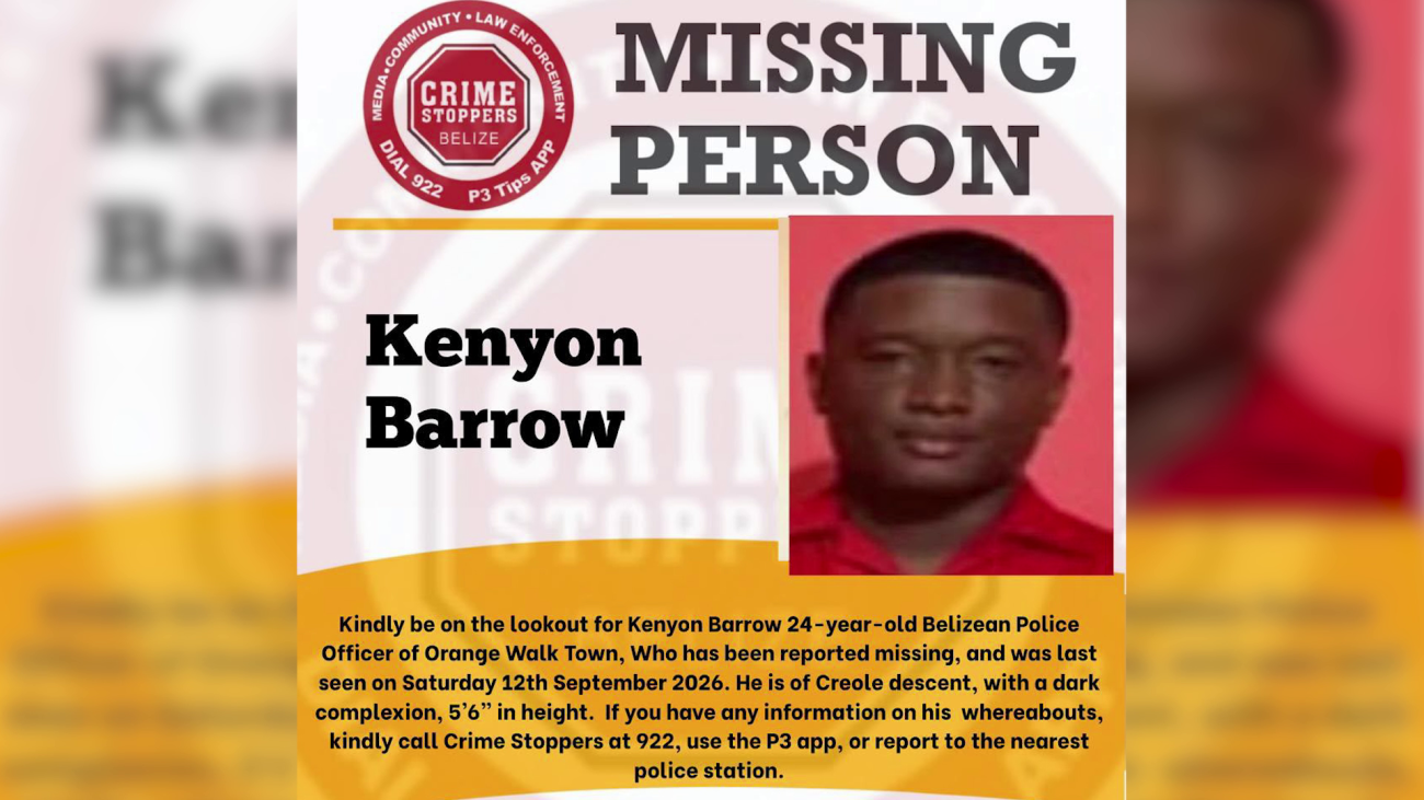 The Search Continues for Police Constable Kenyon Barrow