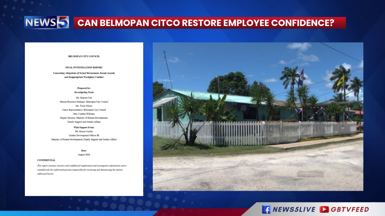 Belmopan City Council Sexual Harassment Report Raises Alarms  