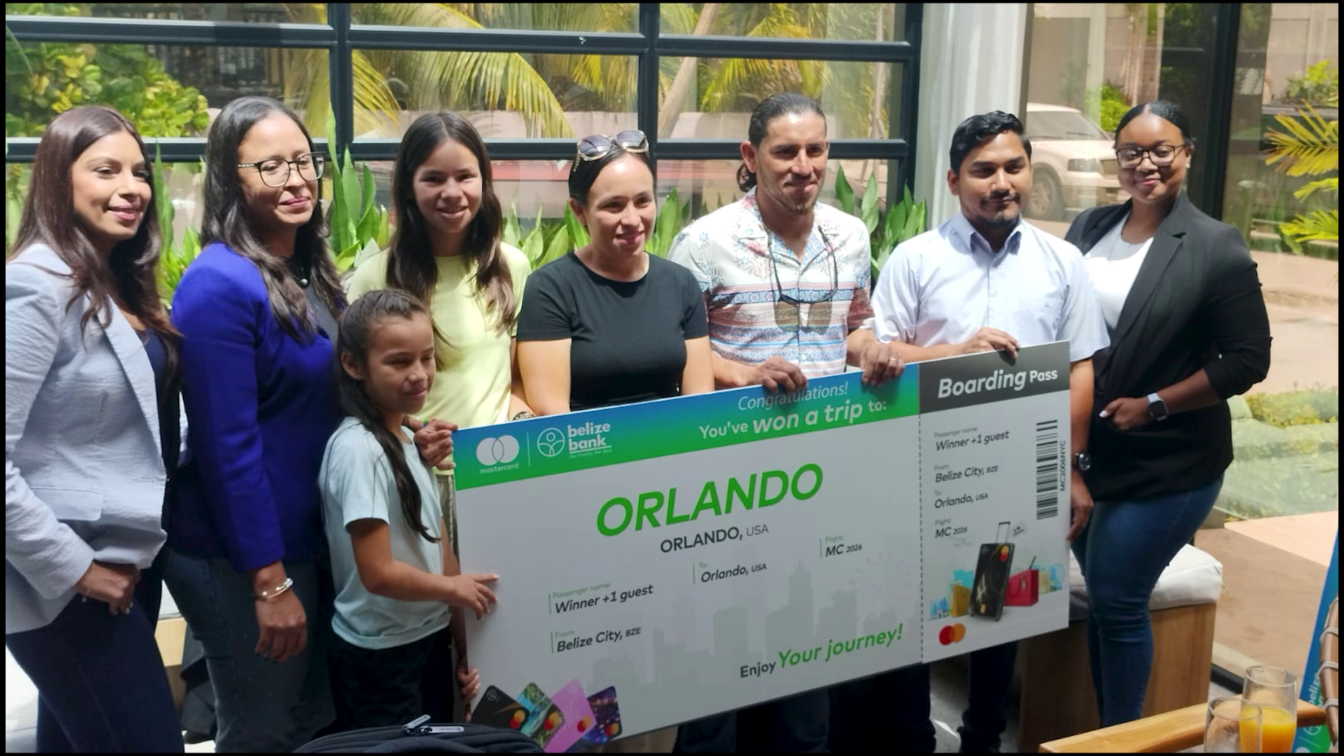 Belize Bank Rewards Families with Dream Vacations