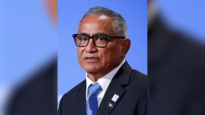 Prime Minister John Briceño