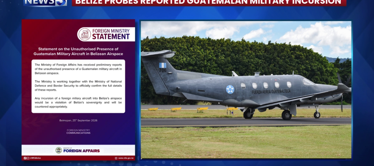 Guatemalan Military Flight Violates Belizean Airspace