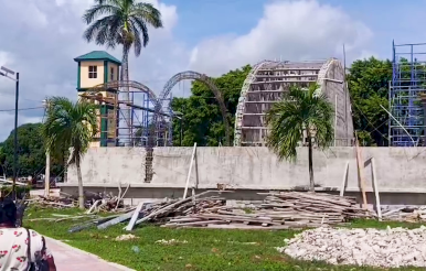 Was Approved Design Ignored at Canery Wharf Near Corozal Central Park?