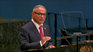 Prime Minister John Briceño