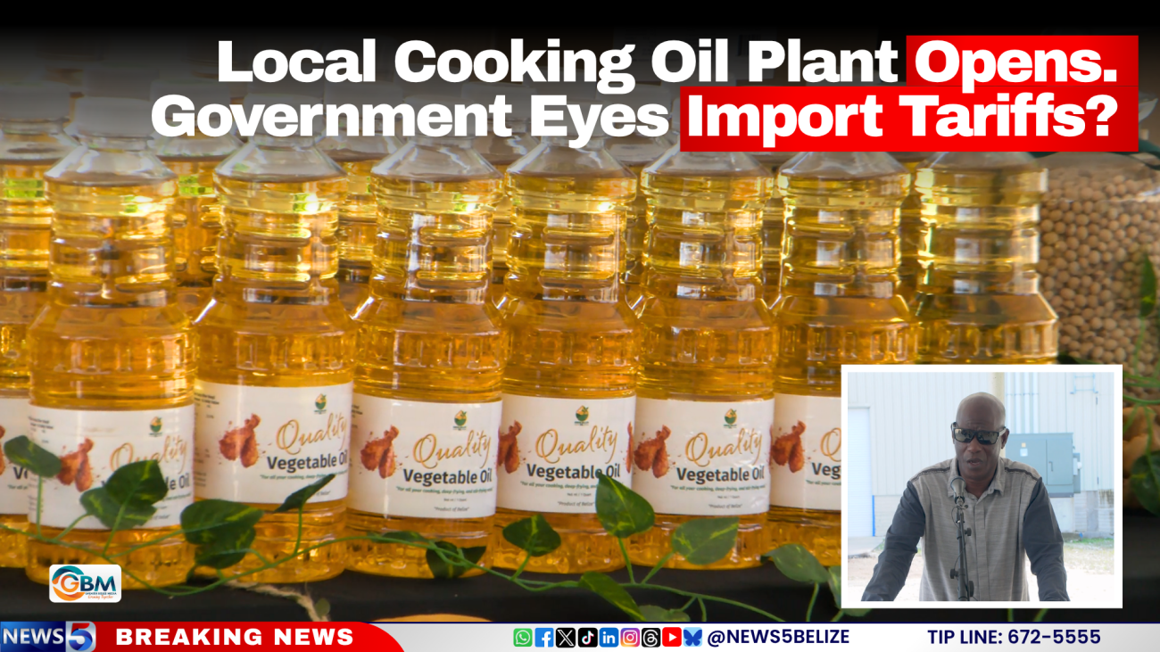 Local Cooking Oil Plant Opens. Government Eyes Import Tariffs?
