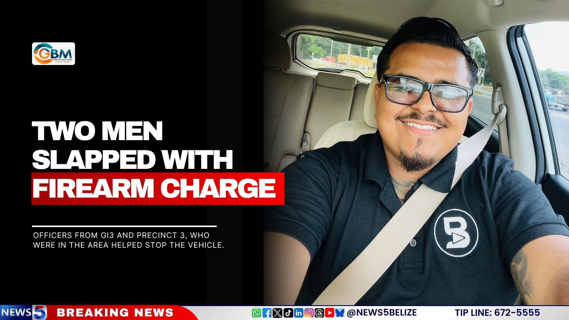 Two Men Slapped With Firearm Charge