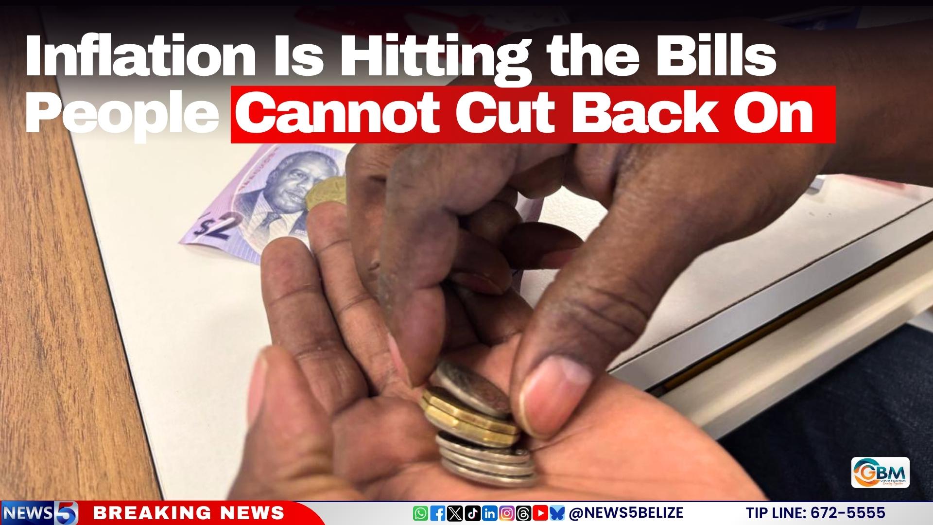 Inflation Is Hitting the Bills People Cannot Cut Back On