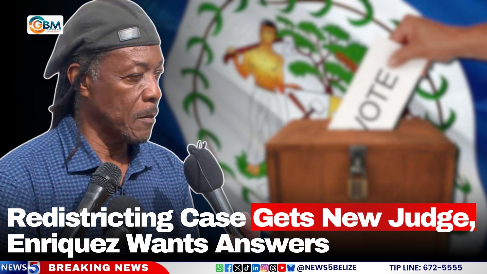Redistricting Case Gets New Judge, Enriquez Wants Answers