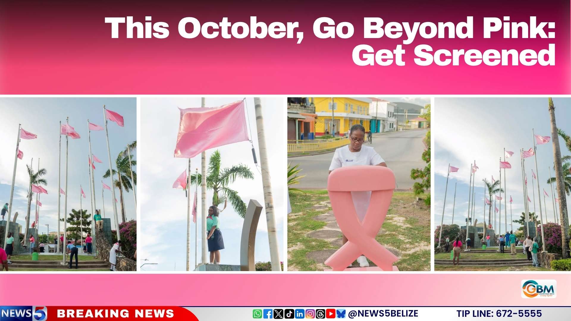 This October, Go Beyond Pink: Get Screened