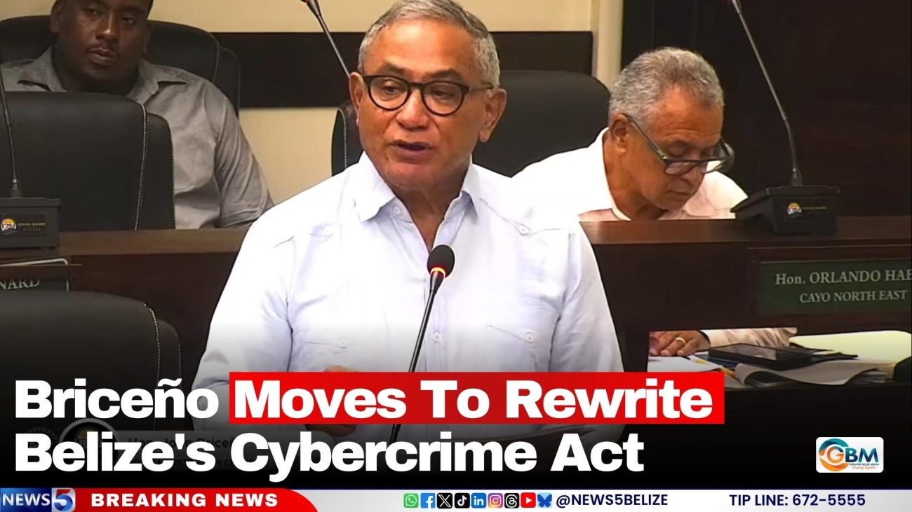 Briceño Moves To Rewrite Belize's Cybercrime Act