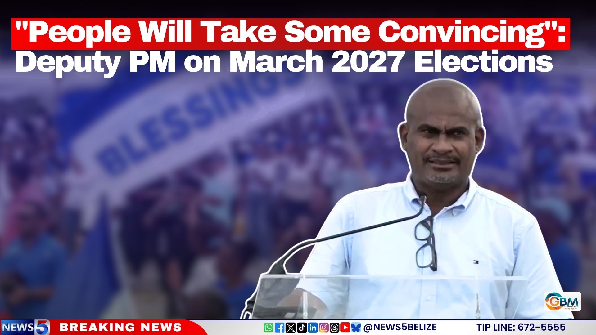 "People Will Take Some Convincing": Deputy PM on March 2027 Elections